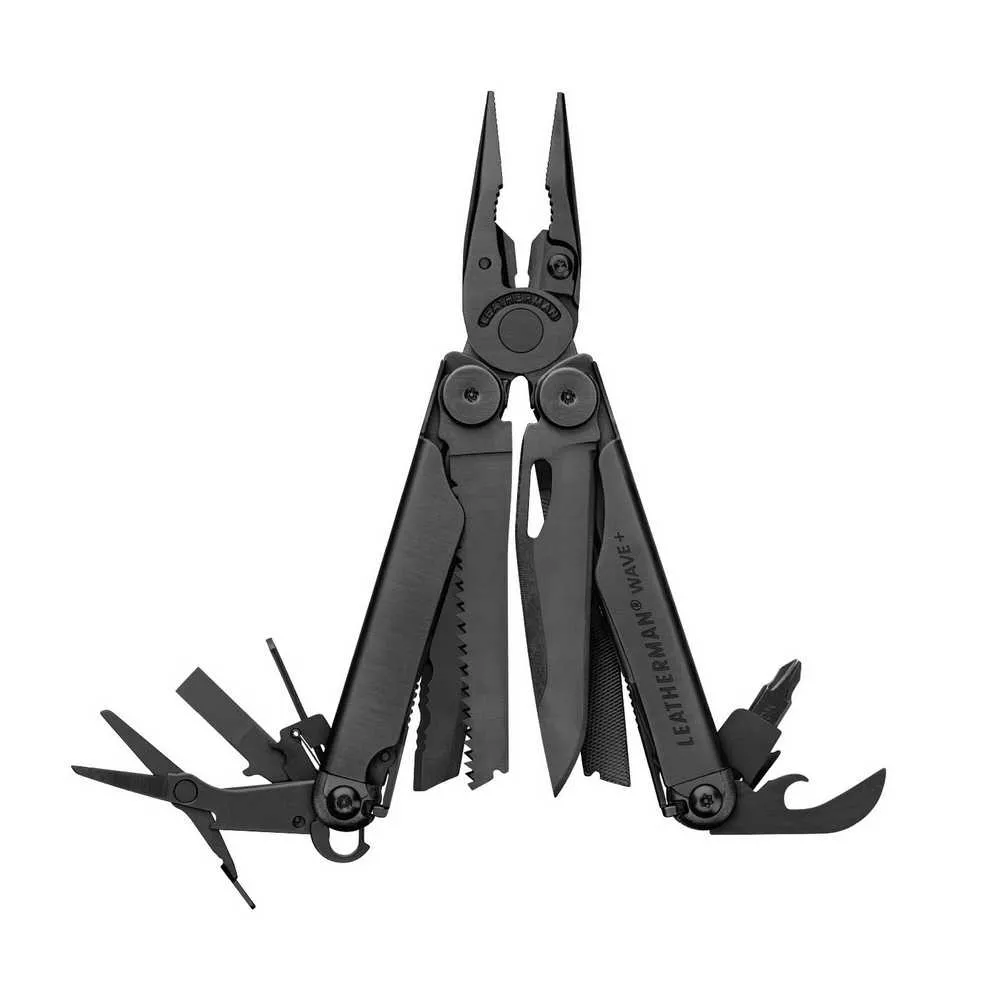 Multitool Leatherman WAVE Plus Black - 18 narzędzi (832526)