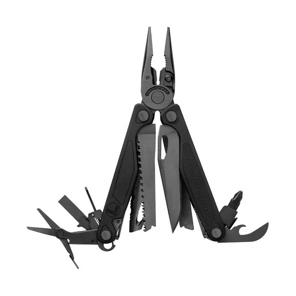 Multitool Leatherman CHARGE Plus Black - Oksyda 19 narzędzi (832601)