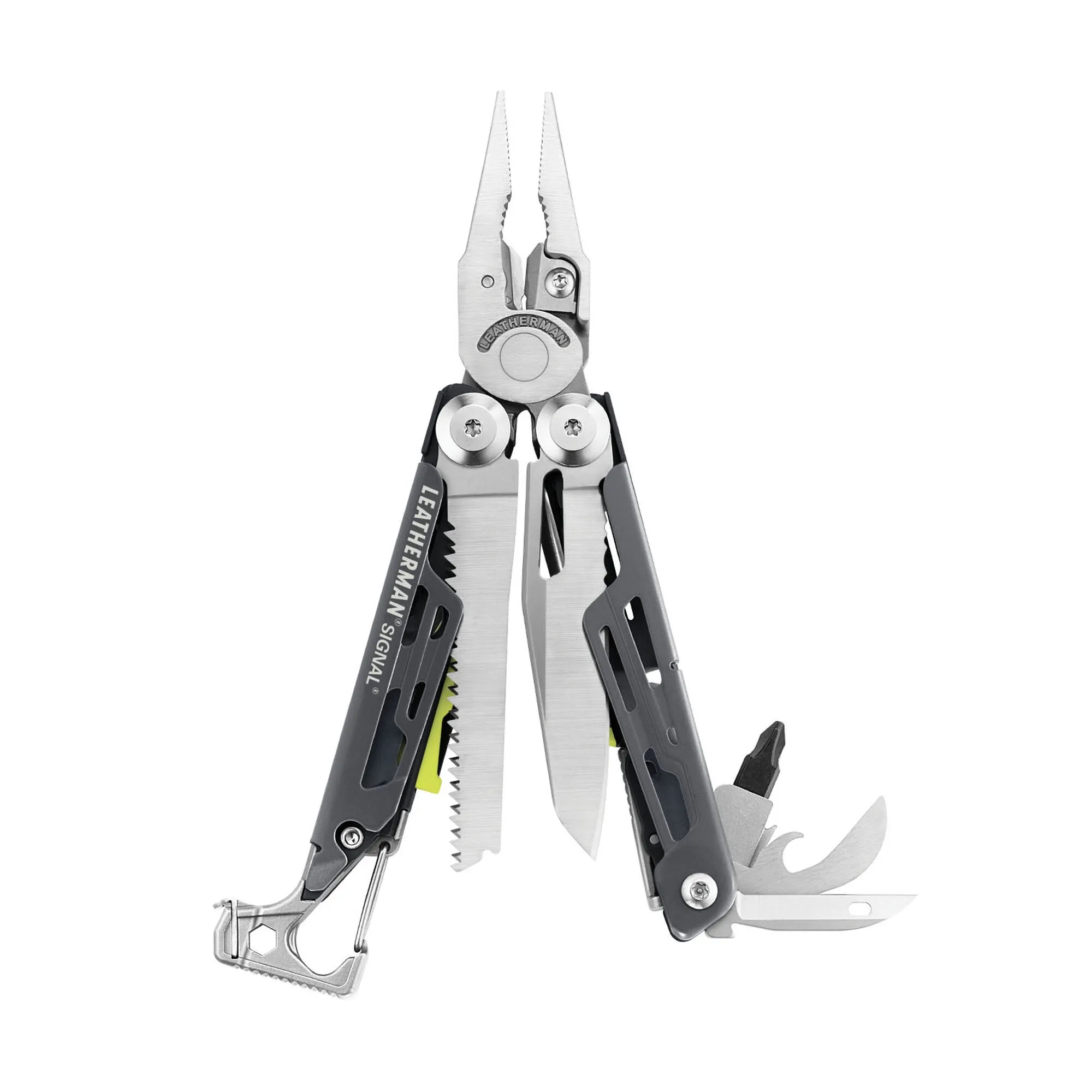 Multitool Leatherman SIGNAL Gray szary - Stainless - 19 narzędzi (832737)