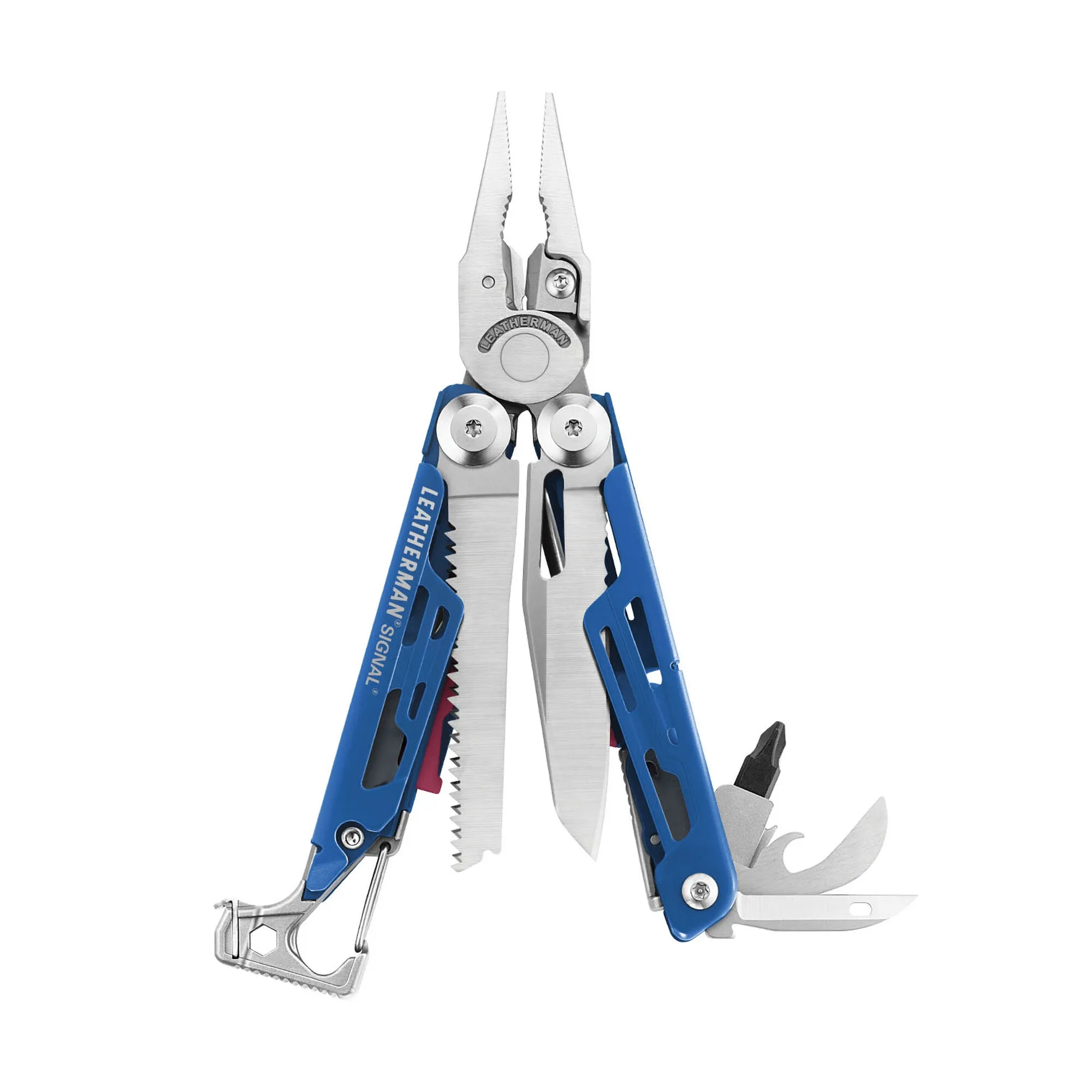 Multitool Leatherman SIGNAL Cobalt niebieski - Stainless - 19 narzędzi (832741)