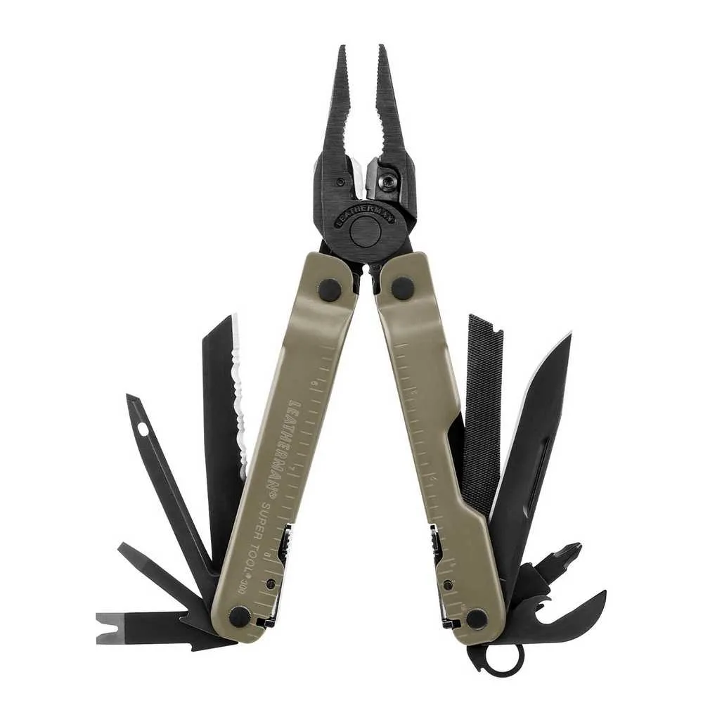 Multitool Leatherman SUPER TOOL 300M Coyote Tan - 19 narzędzi (832762)