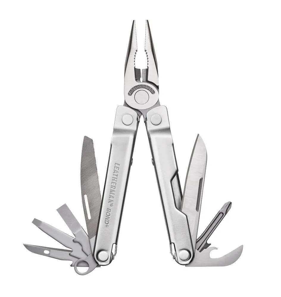Multitool Leatherman BOND Silver - 14 narzędzi, dł. 100mm (832936)