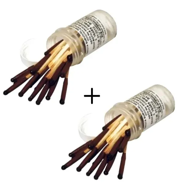 2x Zapałki sztormowe BCB 25 szt.