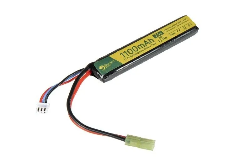 Akumulator Li-Po 1100mAh 7,4V 20C - Tamiya mini (ELR-06-026747)