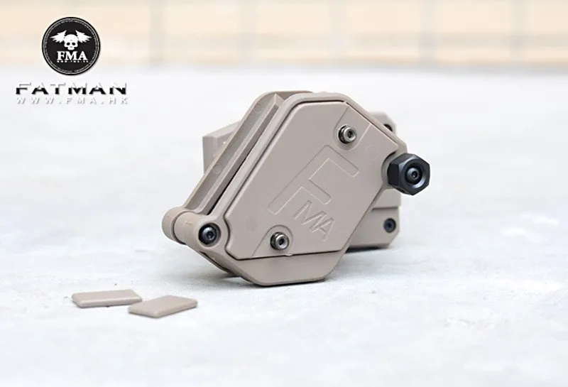 Wielopozycyjna, szybka ładownica na magazynek pistoletowy - dark earth (FMA-19-005597)