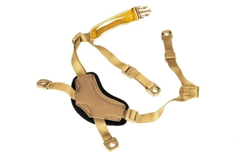 Fasunek uniwersalny do hełmów i kasków FMA - Dark Earth (FMA-21-022714)