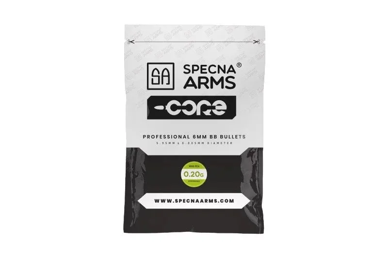 Kulki ASG 6 mm Specna Arms CORE BIO 0,20g - 1000 szt. (SPE-16-021019)