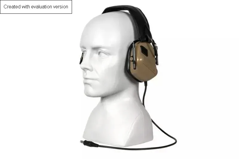 Zestaw słuchawkowy ERM - Tan (SPE-31-036203)