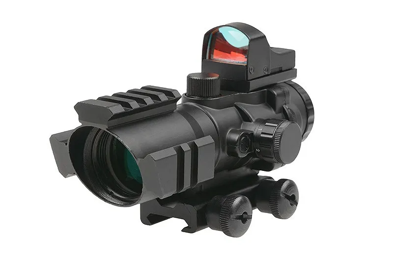 Strona główna 9 Luneta celownicza THETA Optics Rhino 4X32 z kolimatorem Micro (THO-10-011608)