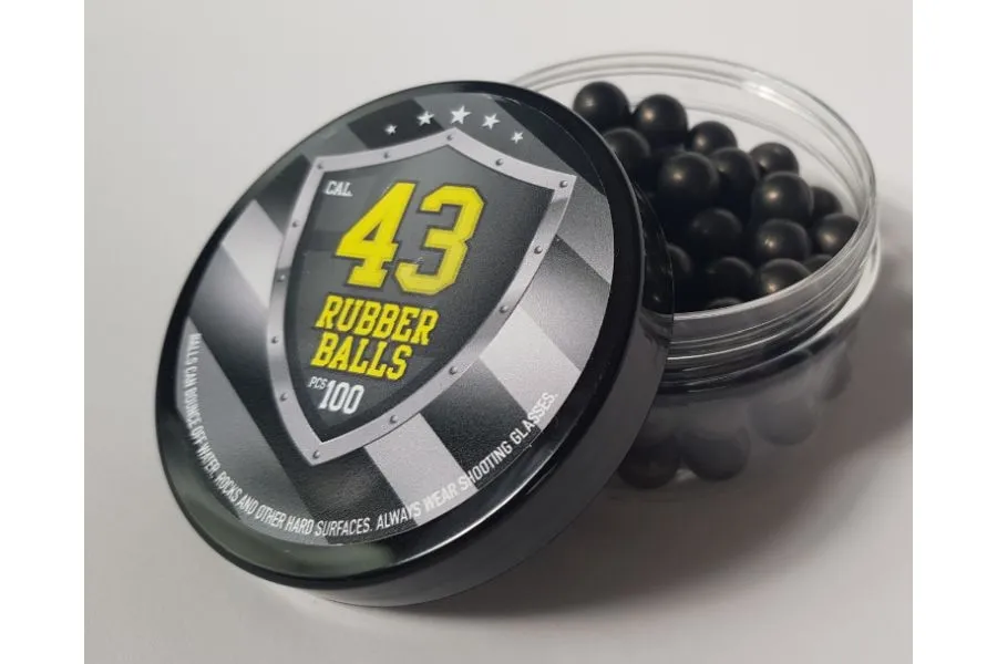 Kule gumowe Guard Power kal.43 (10,5mm) -100 sztuk PPQ/TPM1