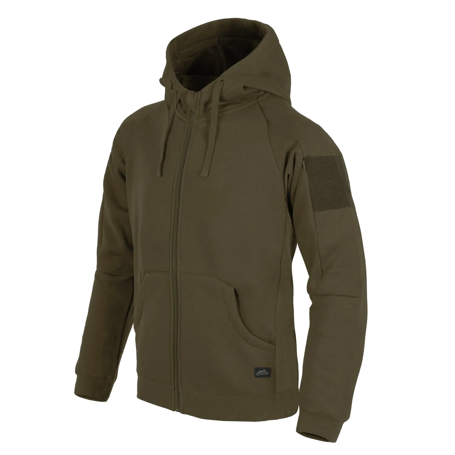 Bluza HELIKON Urban Tactical Hoodie LITE FULLZIP - Zielona (BL-ULF-CB-82)