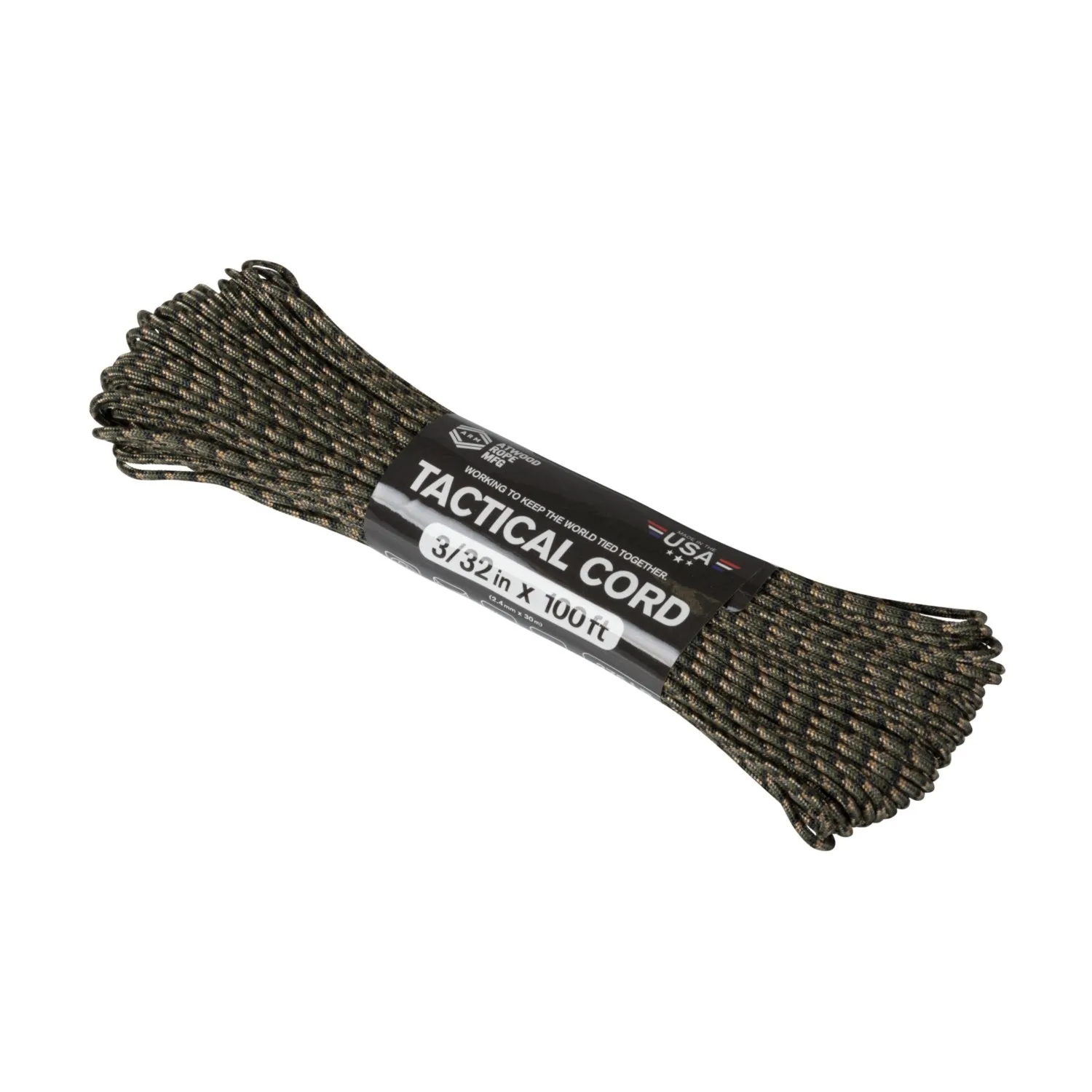 Linka Tactical ATWOOD MFG 275 Cord (100ft) - Nylon - One Size (CD-TC1-NL-0I)