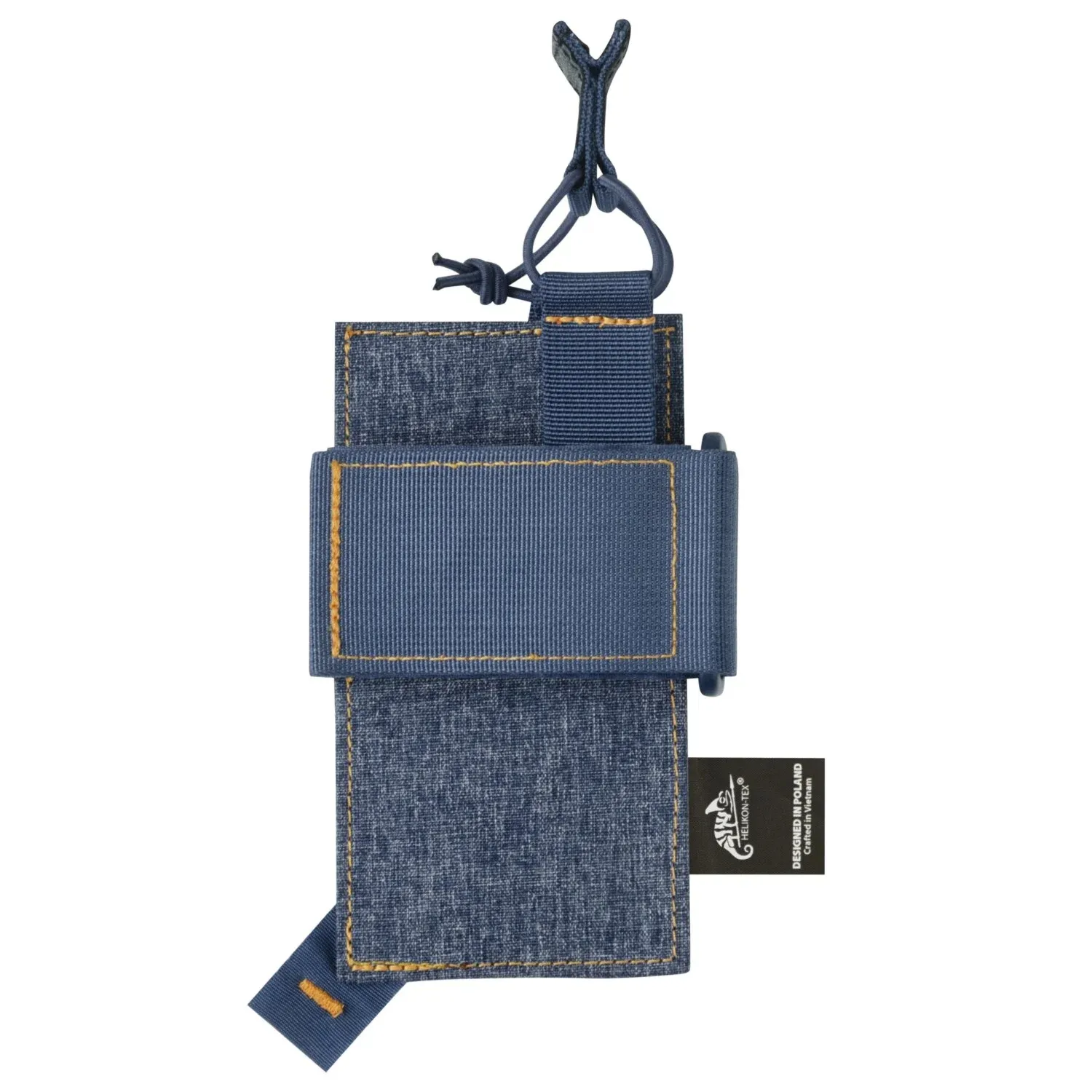 Kabura Helikon Inverted Pistol Holder Insert Nylon / Polyester Blend - Melange Blue