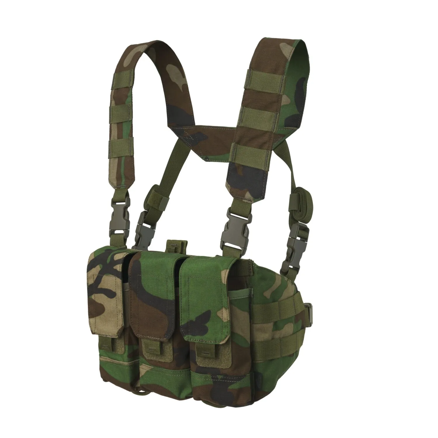 Chest Rig HELIKON Chicom - Cordura - US Woodland - (KK-CCR-CD-03)