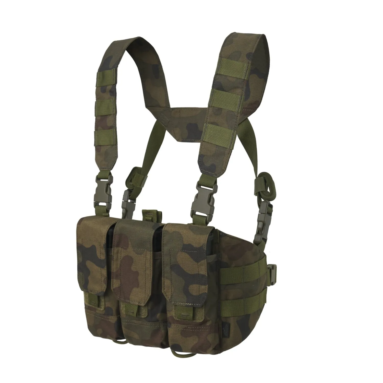 Chest Rig HELIKON Chicom - Cordura - PL Woodland - (KK-CCR-CD-04)
