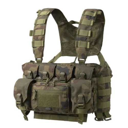 Kamizelka taktyczna Helikon Guardian Recce Chest Rig PL Woodland (KK-GRC-CD-04)