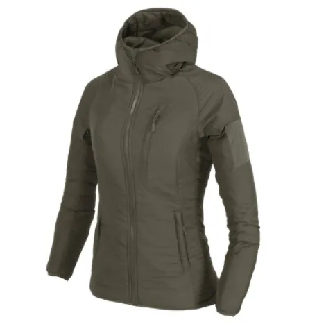 Kurtka Helikon damska WOLFHOUND Hoodie Taiga Green (KU-WWH-NL-09)