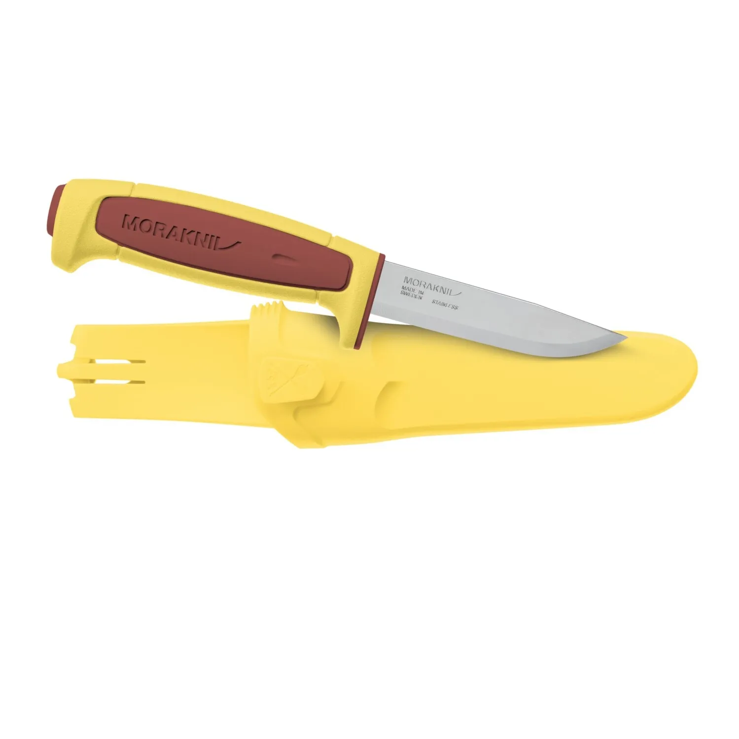 Nóż MORAKNIV Basic 546 Limited Edition 2023 (S) - Dala Red / Yellow (ID 14148) (NZ-546-SS-1R26)