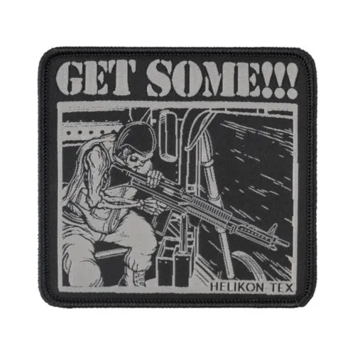 Naszywka Get some! Patch - Black - ( jeden rozmiar ) (OD-GTS-PO-01)
