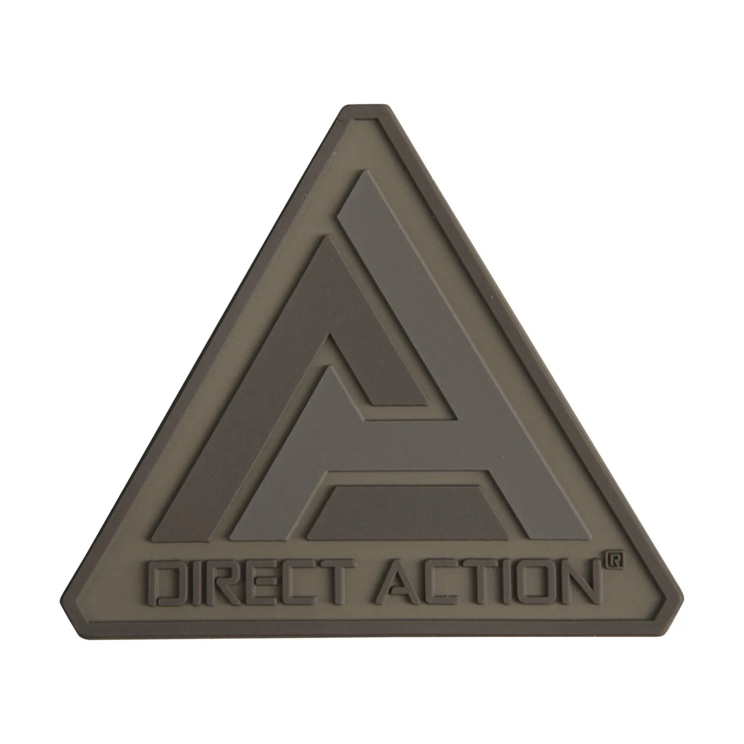 Naszywka DIRECT ACTION Logo Patch - PVC - Coyote Brown - ( jeden rozmiar ) (PA-DALG-PVC-CBR)