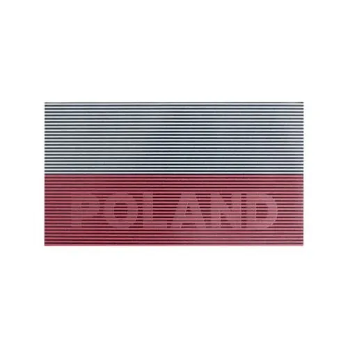 Naszywka Polish large patch flag - White/Red (PA-PL95-PES-TCL)