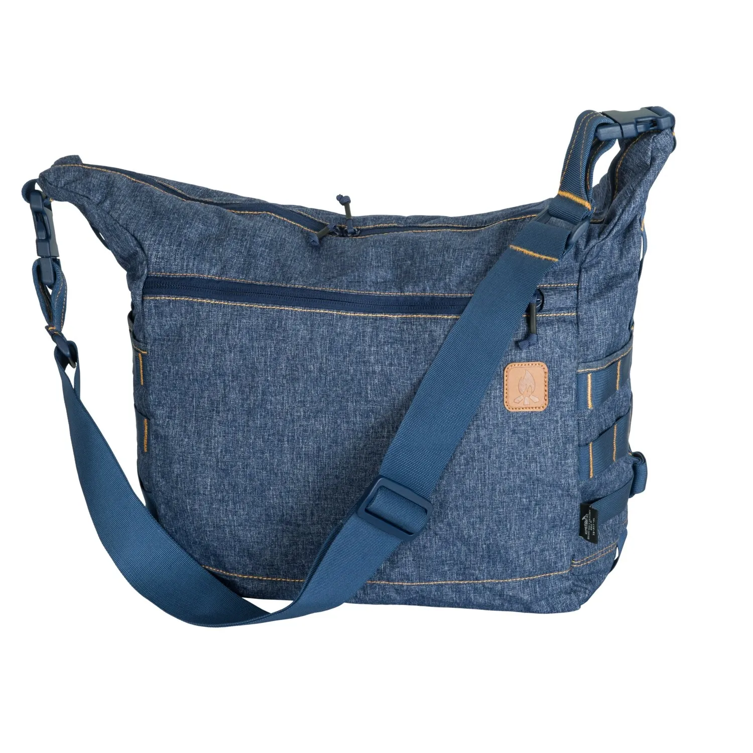 Sakwa HELIKON BUSHCRAFT SATCHEL - Nylon Polyester Blend - Neoprene - Melange Blue - One Size (TB-BST-NP-M2)