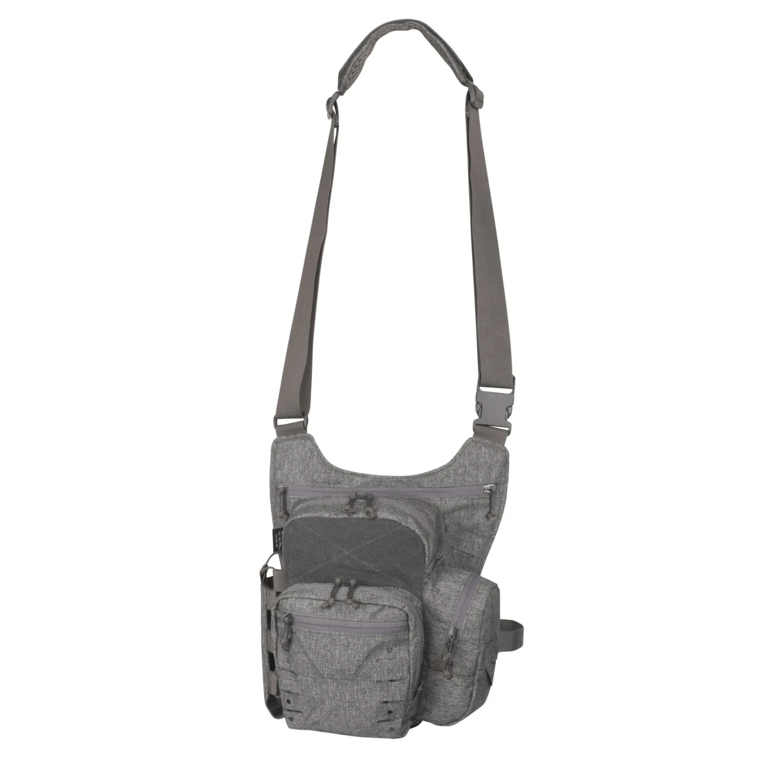 Torba HELIKON EDC SIDE BAG - Nylon Polyester Blend - Melange Grey - (TB-PPK-NP-M3)