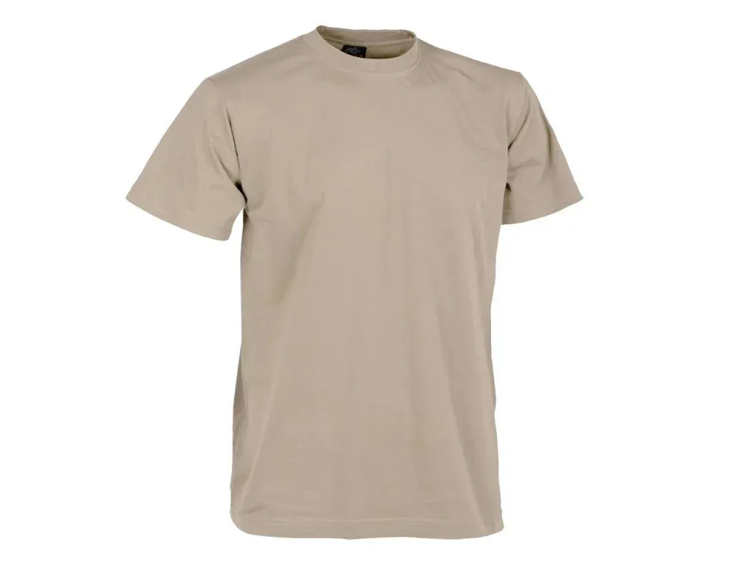T-Shirt Helikon Bawełna - Beż-Khaki (TS-TSH-CO-13)
