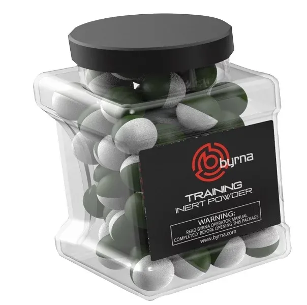 Kule treningowe BYRNA INERT POWDER k.68 95 szt. proszkowe do BYRNA (IP68302)