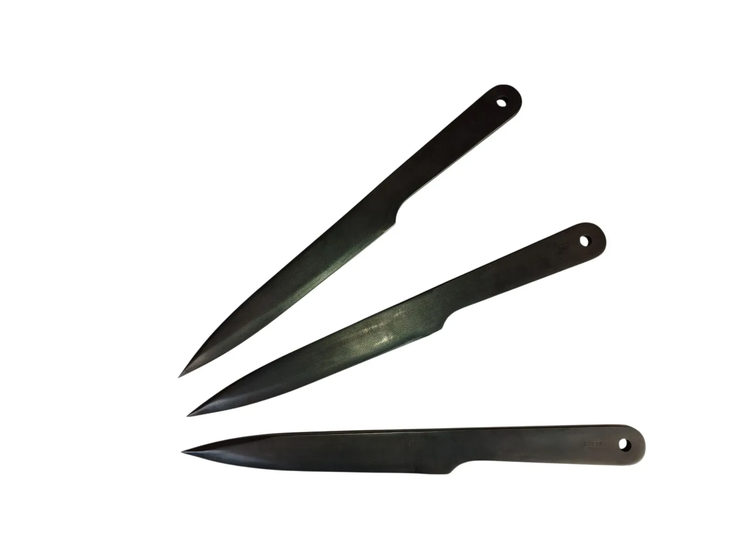 Noże do rzucania sportowego KAL22 - rzutki - 3 szt. czarny nóż