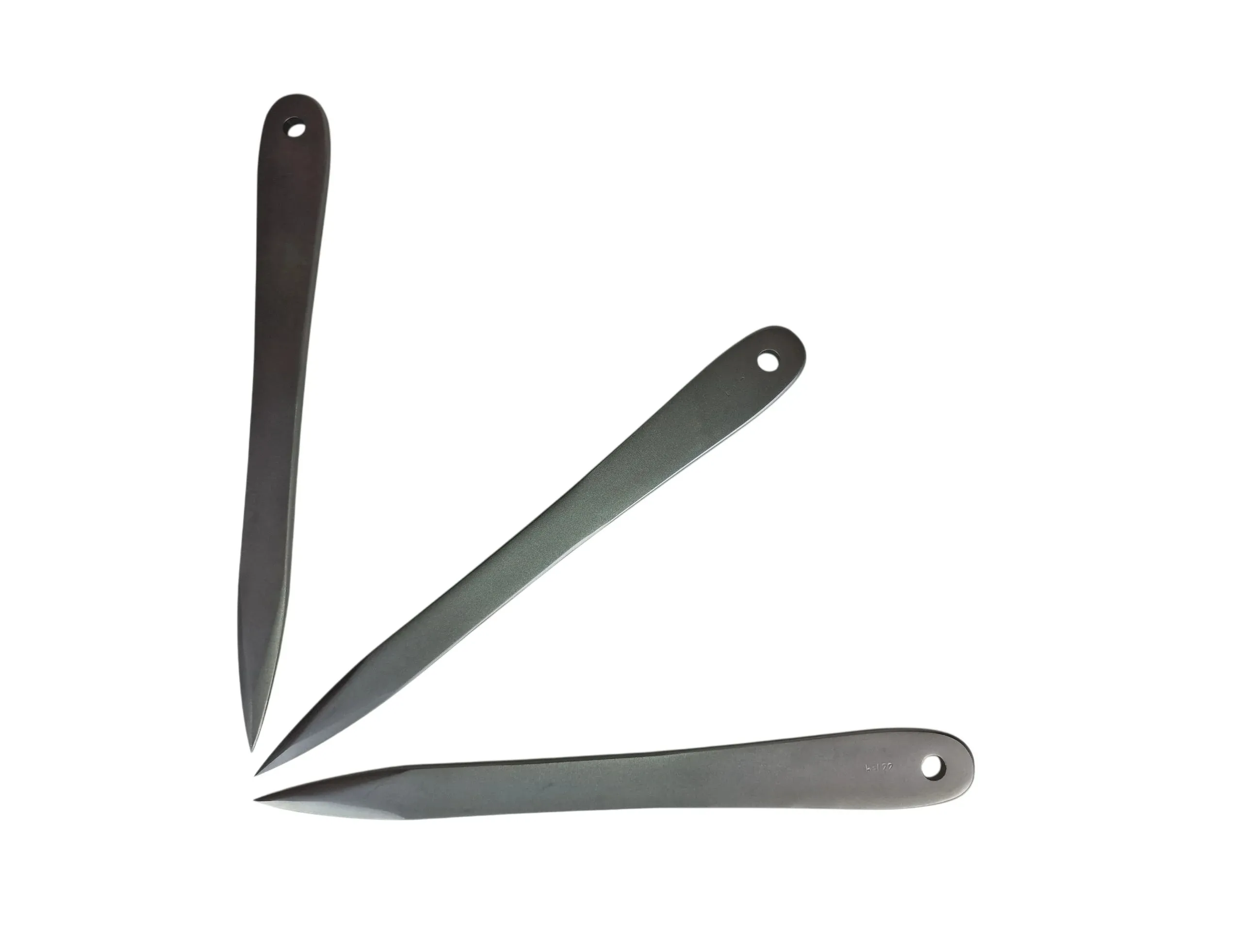 Noże do rzucania sportowego KAL22 model STRZAŁA- rzutki - 3 szt. srebrny nóż