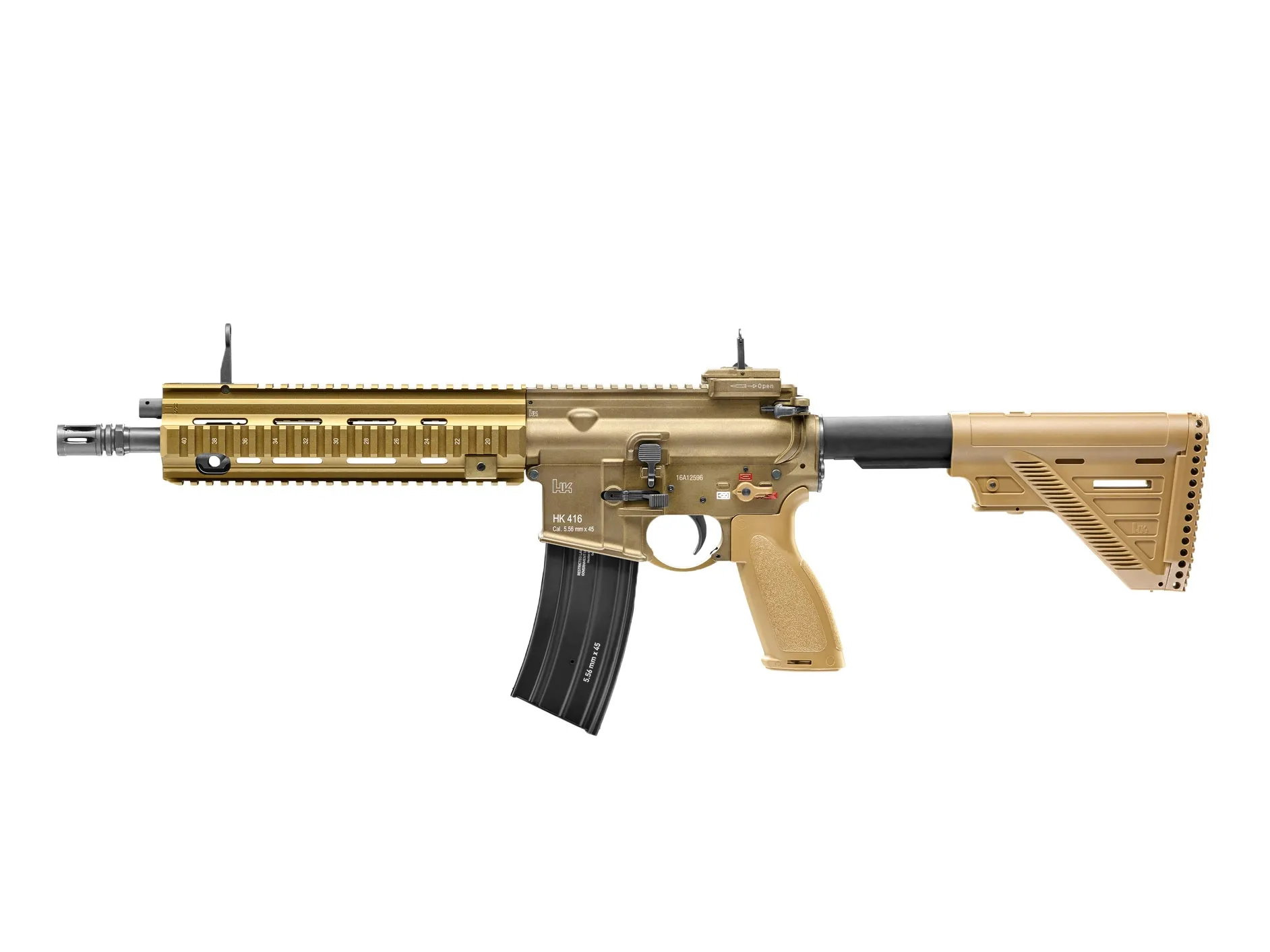 Karabinek ASG Heckler&Koch HK416 A5 RAL8000 6 mm BB (2.6392X)