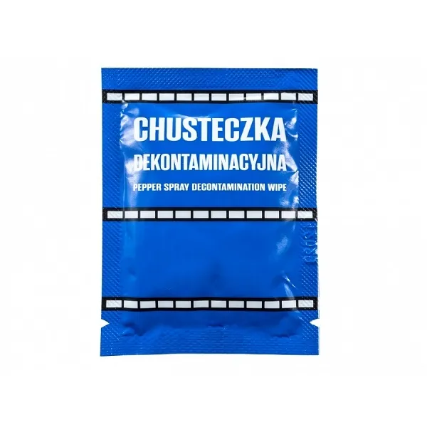 2x Chusteczka do neutralizacji gazu pieprzowego o wys. stężeniu