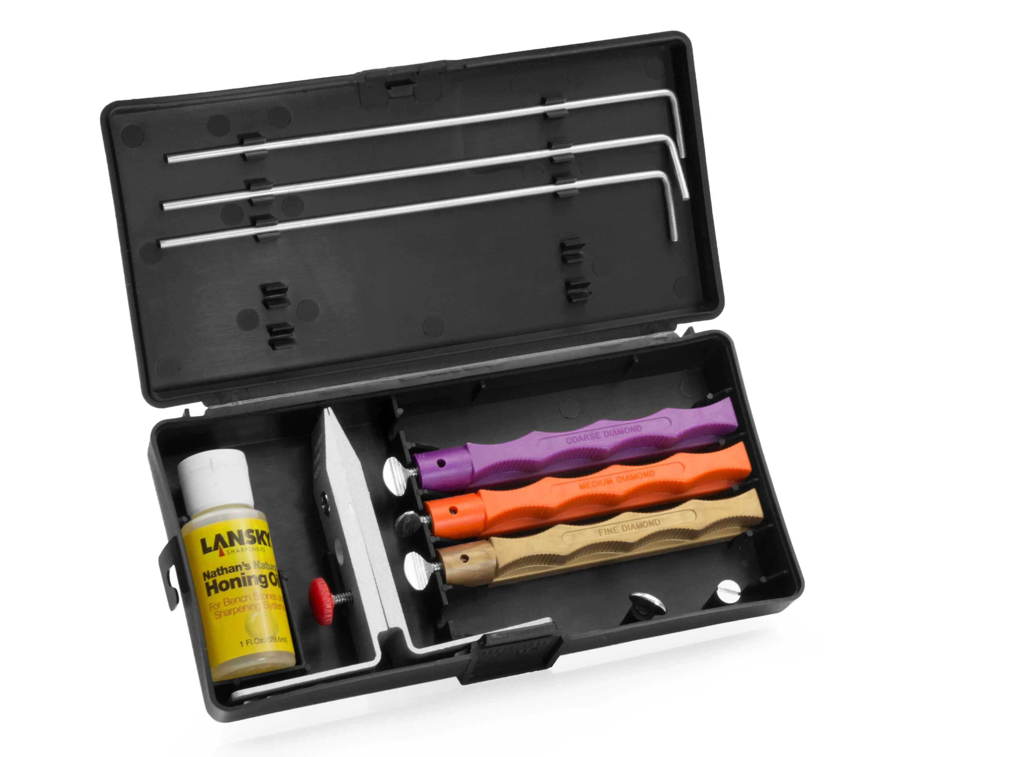 Ostrzałka osełka LANSKY zestaw do ostrzenia diamentowy 3 cz. LK3DM (LK3DM)