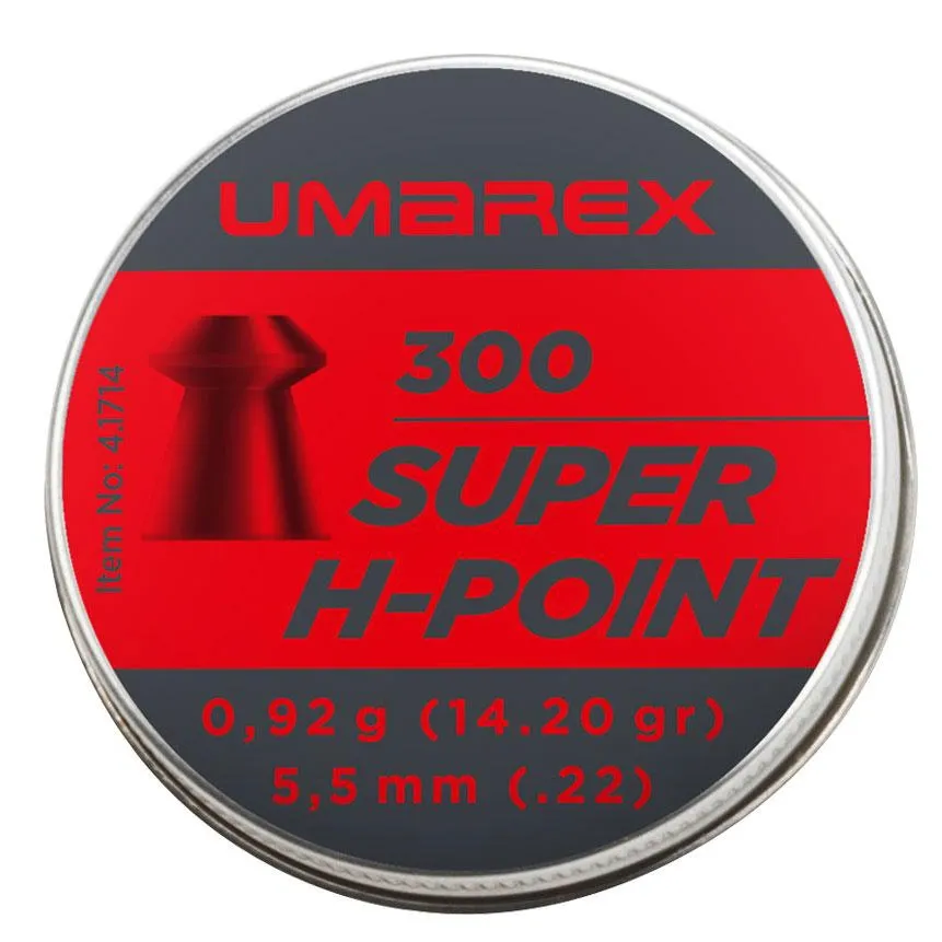 Śrut Diabolo Umarex Super H-Point 5,5 mm 300 szt. z otworem (121-263)