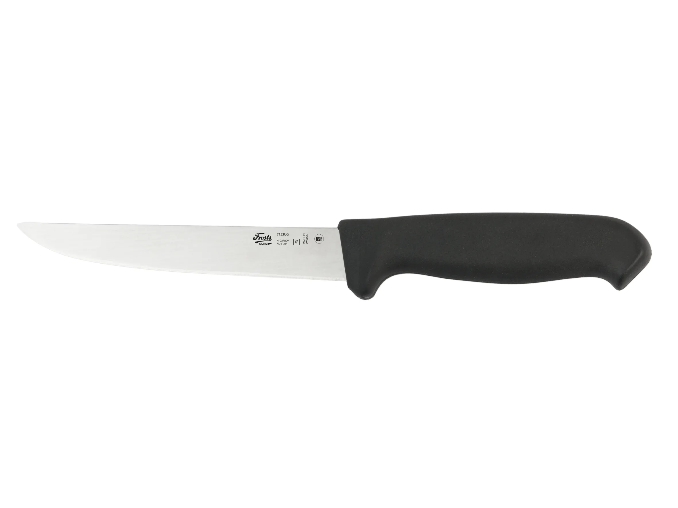 Nóż Morakniv Frosts Unigrip Wide Boning 7153 UG czarny stal nierdzewna (128-6137)