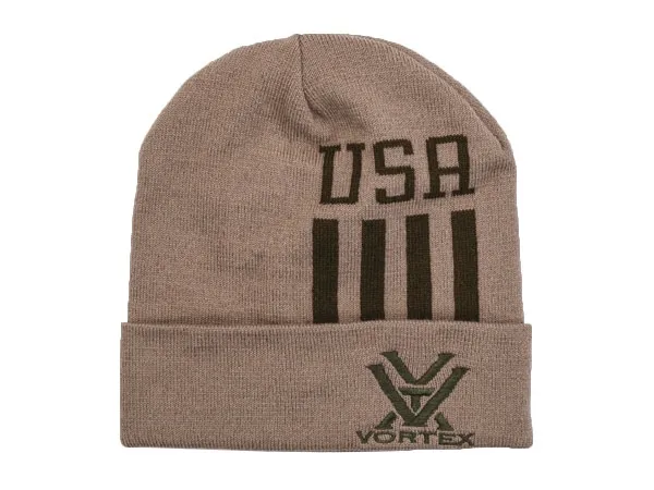 Czapka Vortex USA Knit oliwkowa (219110-OLV)