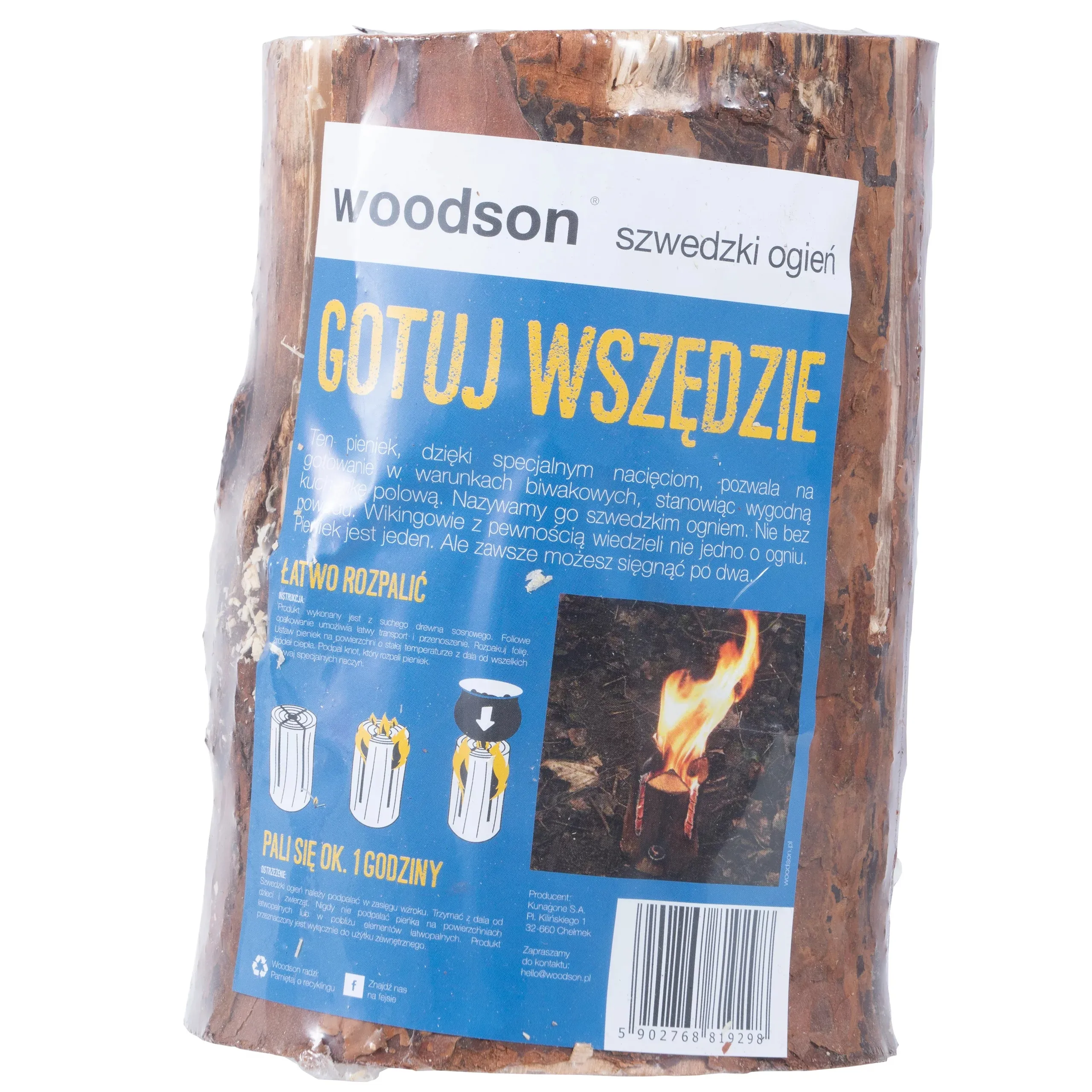 Rozpałka Ogień szwedzki Woodson (W08PL)