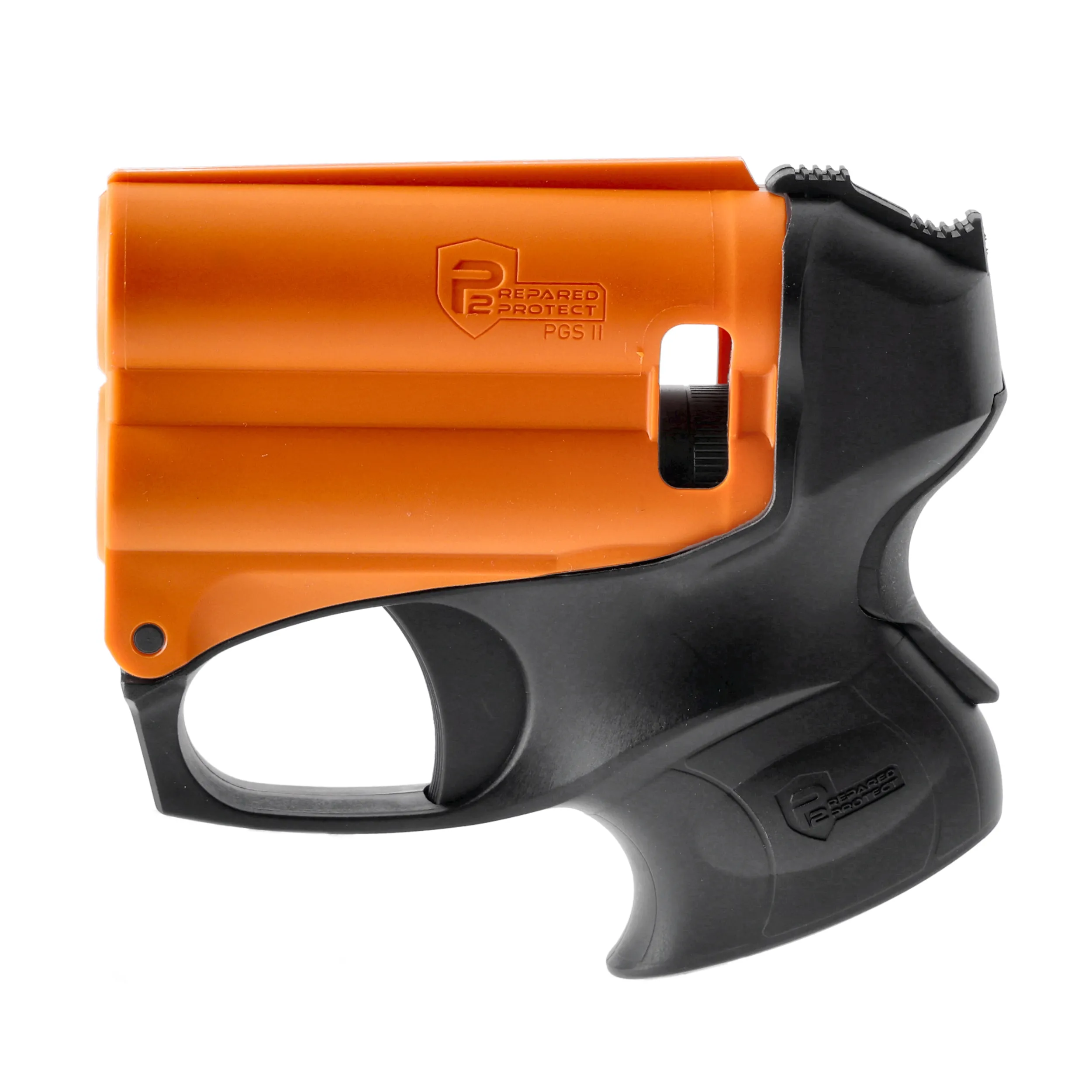 Miotacz gazu pieprzowego P2P PGS II KIT z latarką, czarno-pomarańczowy (2.2058-1)