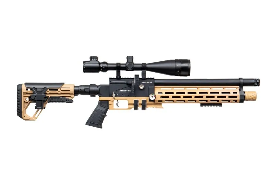 Karabinek wiatrówka KRAL PUNCHER MORTAL FDE PCP polimer 4,5 mm ekp