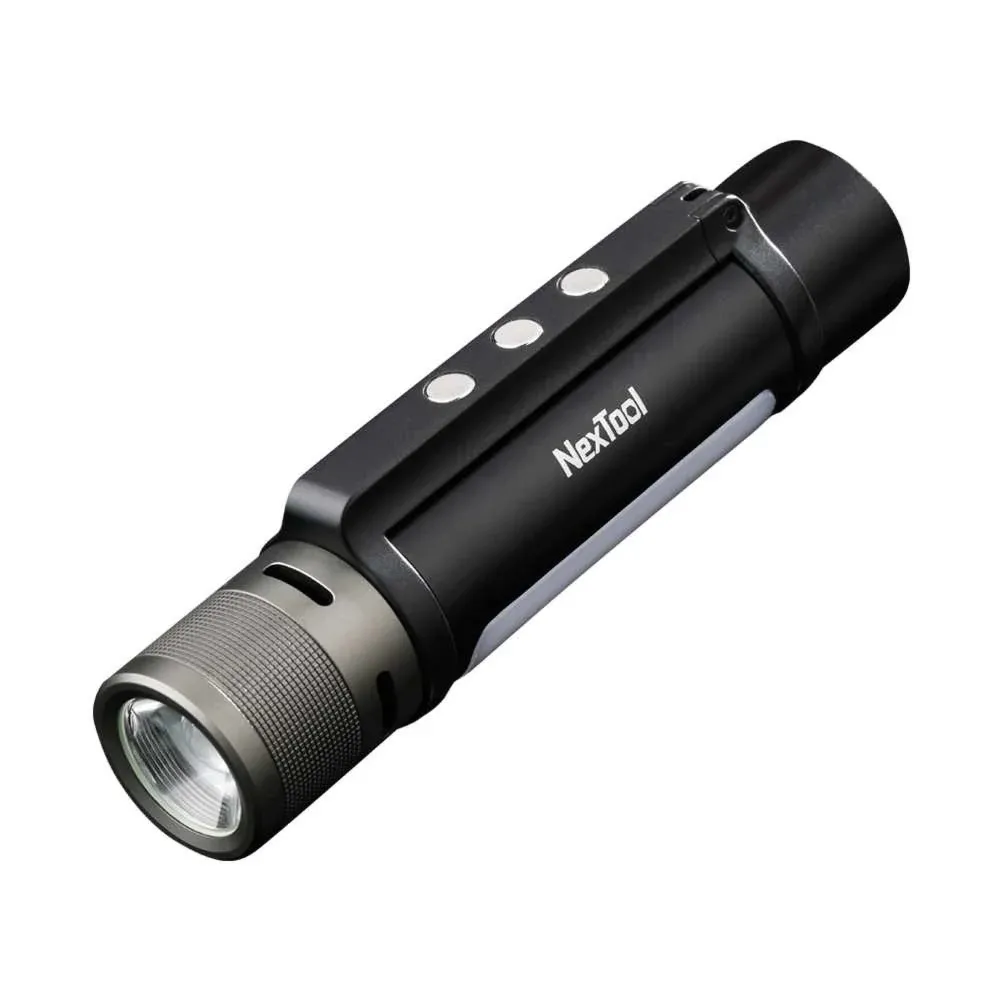 Latarka wielofunkcyjna 6w1 NexTool Thunder NE20170 - powerbank, alarm, warsztatowa