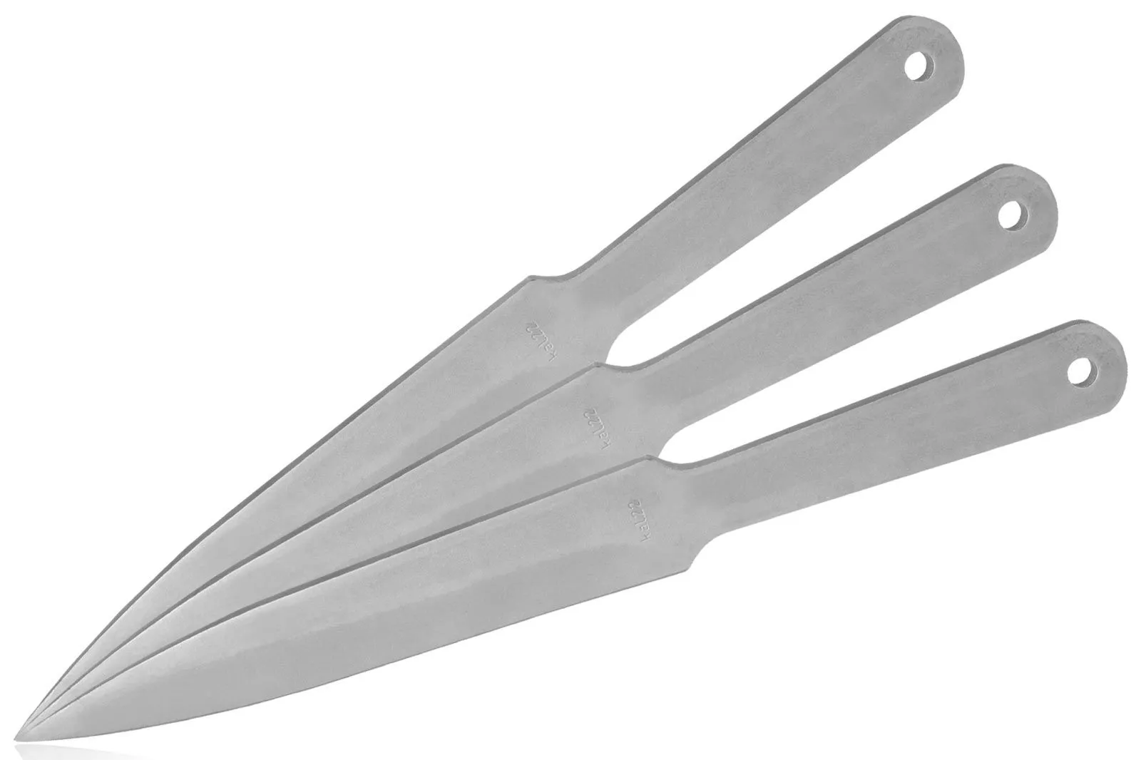 Noże do rzucania sportowego KAL22 LIDER - rzutki - 3 szt. srebrny nóż