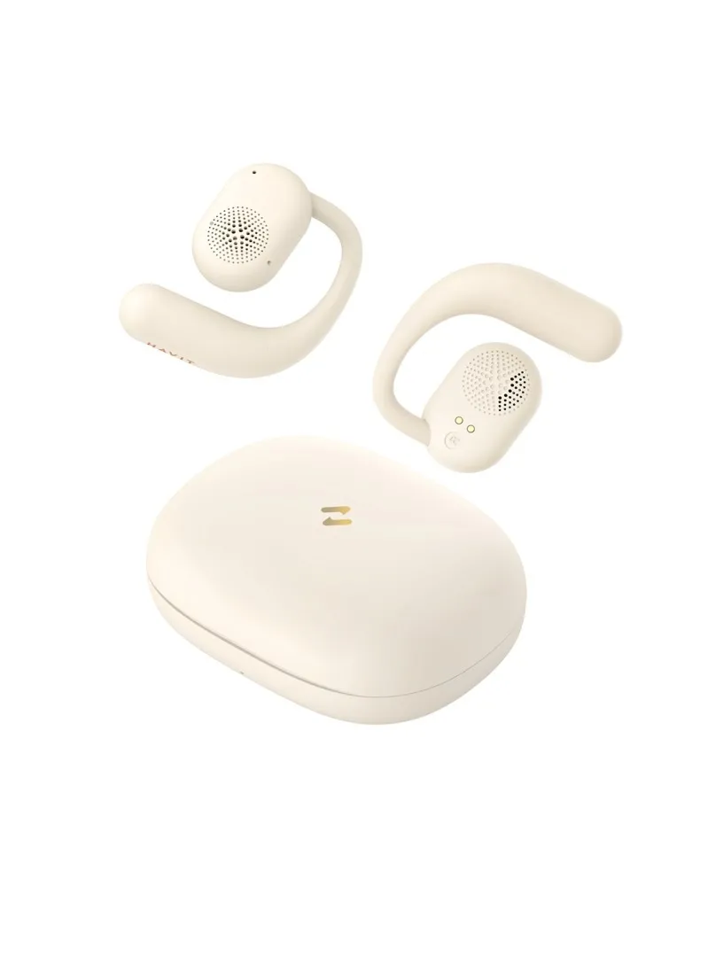 Bezprzewodowe słuchawki TWS Havit OWS914 (beżowy)