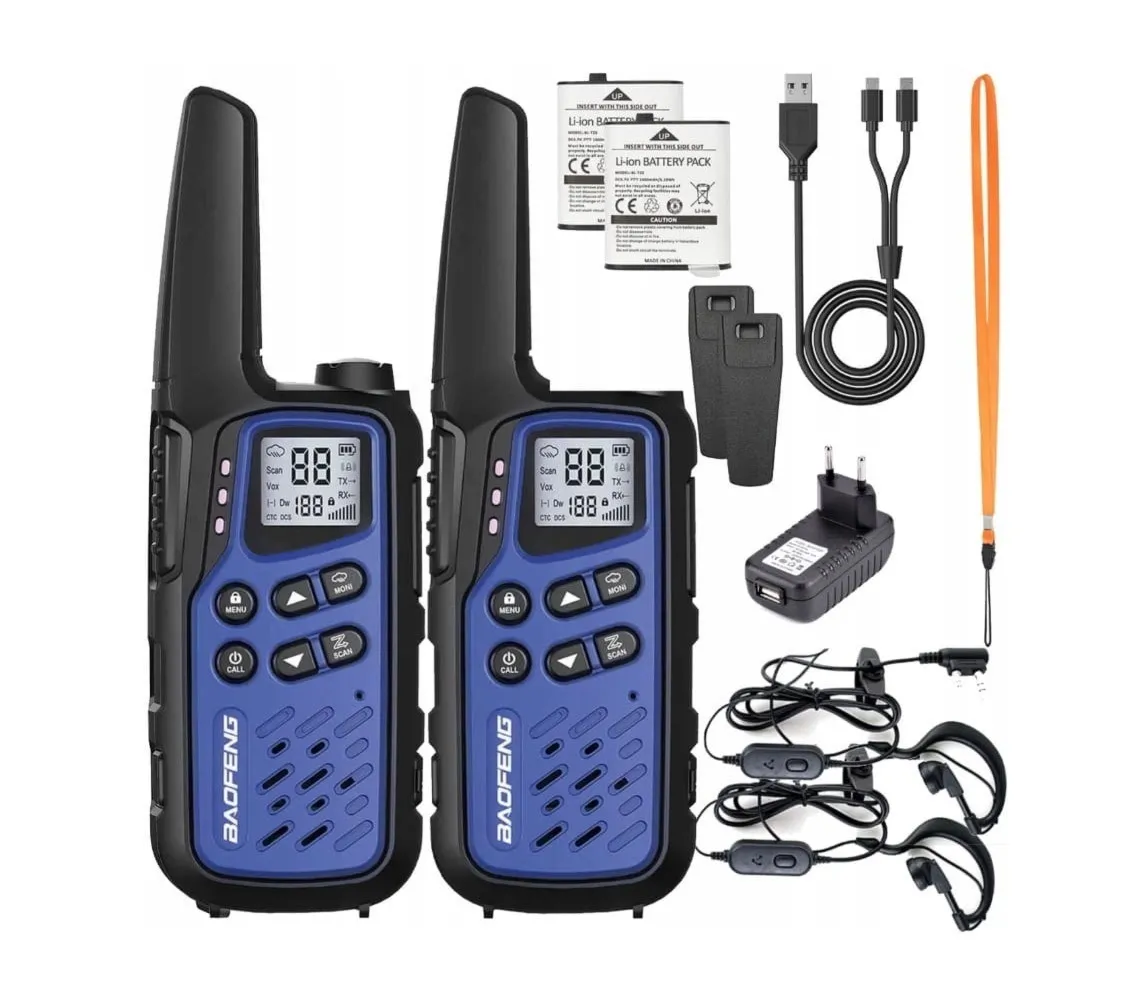 Radiotelefon krótkofalówka Baofeng BF-T25E Dark Blue