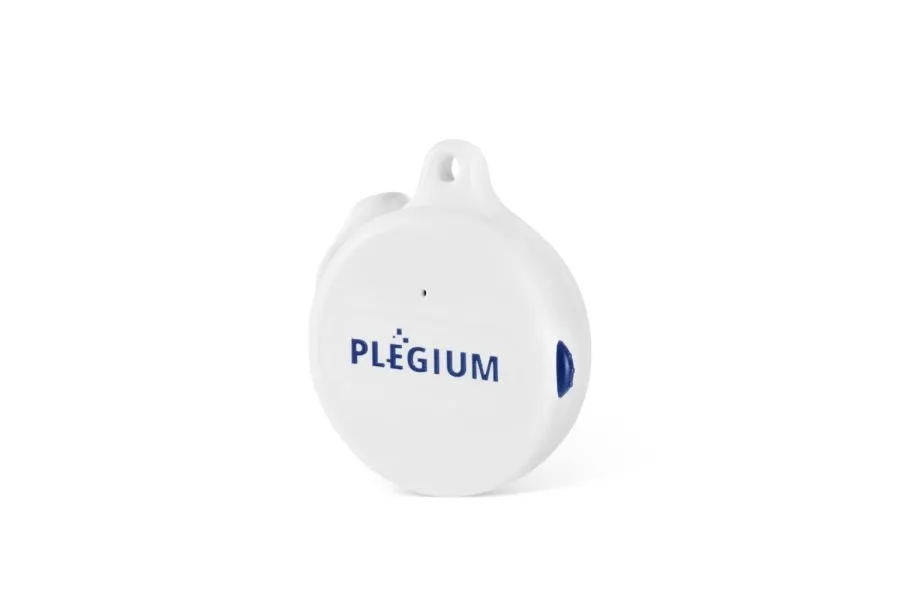 Brelok alarmowy Plegium Smart Emergency Button white Wearable+GPS+SMS+TEL