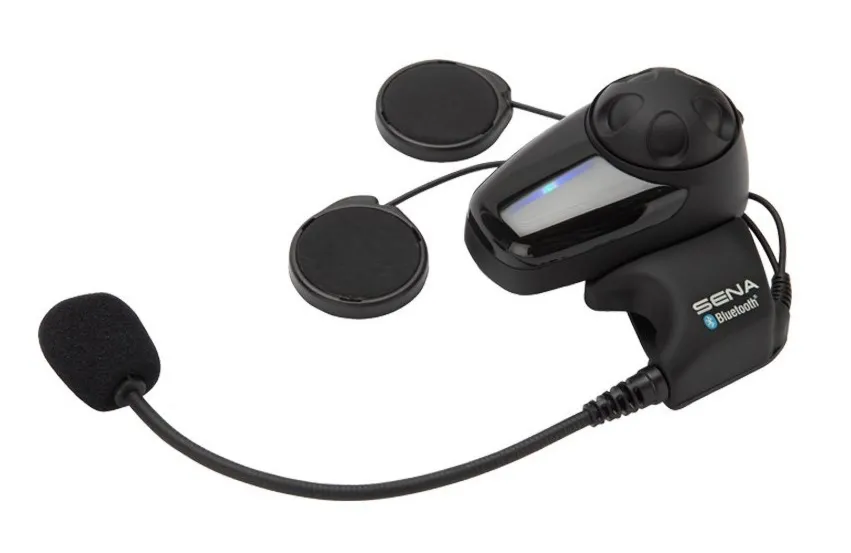 Interkom Motocyklowy Sena SMH10-10 Bluetooth 3.0 900M z mikrofonem na pałąku, zestaw na 1 kask