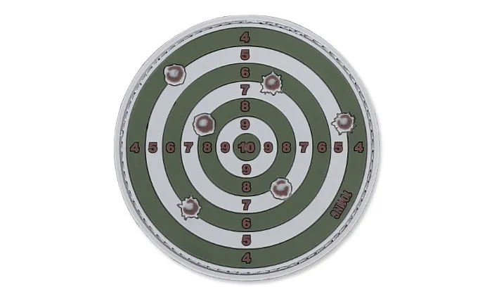 Naszywka 3D - Target - Piaskowy - 101 Inc.