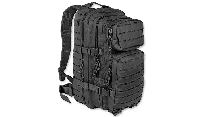Plecak Mil-Tec Small Assault Pack 20 l. Laser Cut - Czarny - 14002602