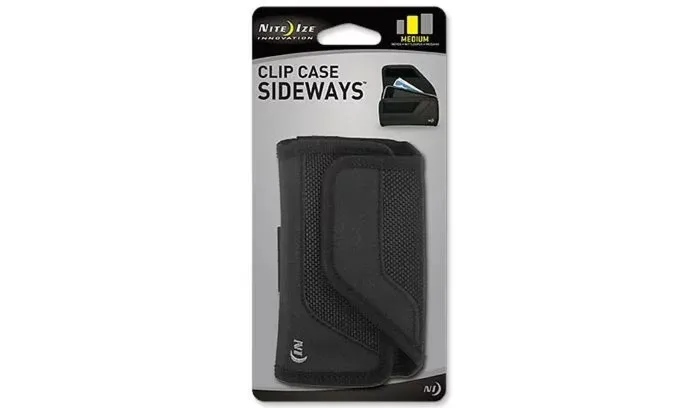 Etui Nite Ize Clip Case Sideways - Medium - Czarny - CCSM-03-01