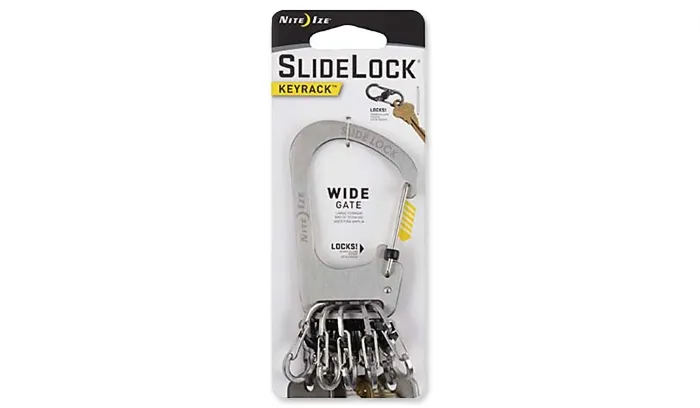 Brelok Nite Ize SlideLock KeyRack - Stalowy - KCK-11-R3